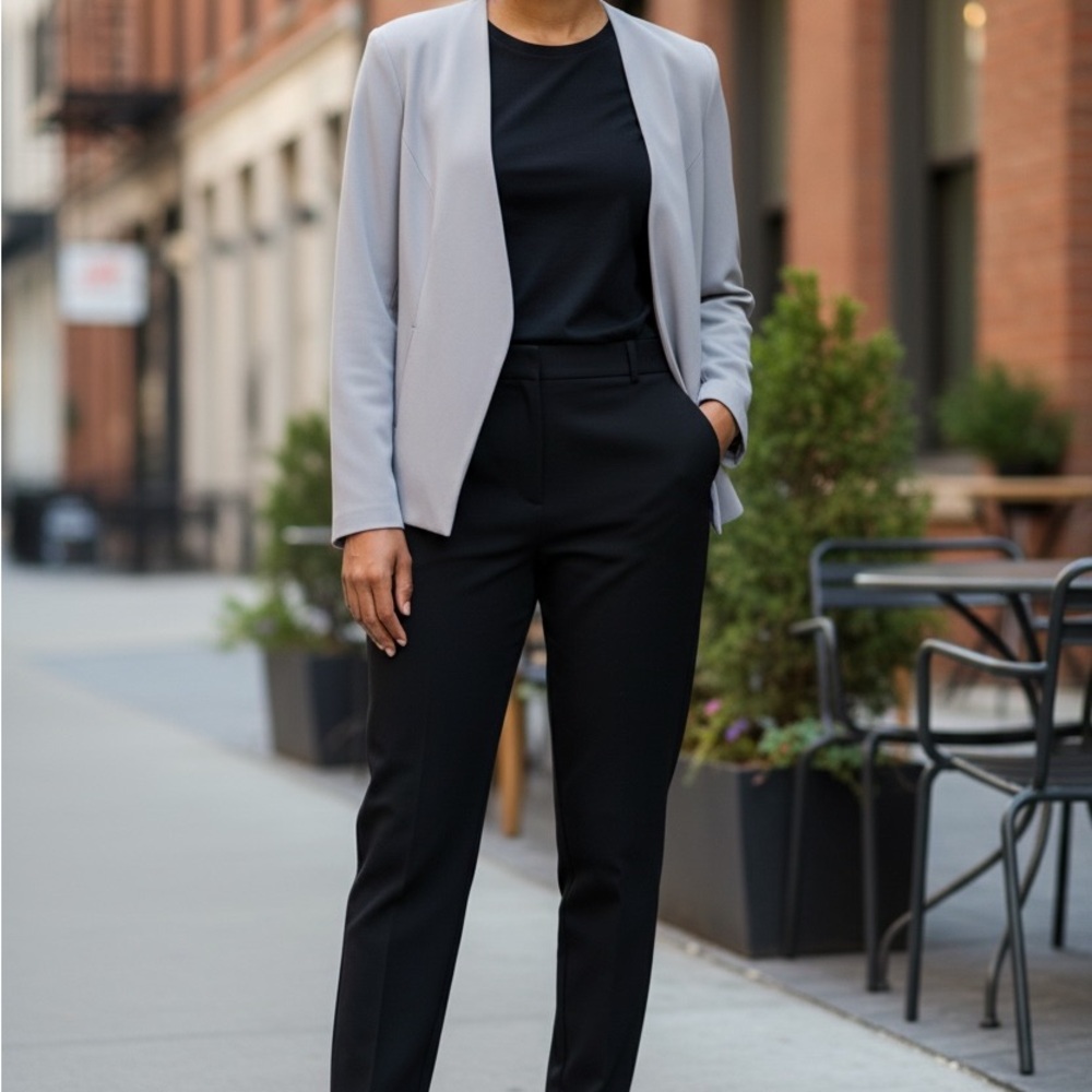 BCBGeneration Gray Women's Blazer
